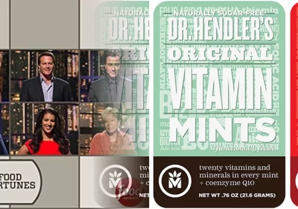 Ross Hendler on Food Network Food Fortunes featuring Dr. Hendler's Vitamin Mints